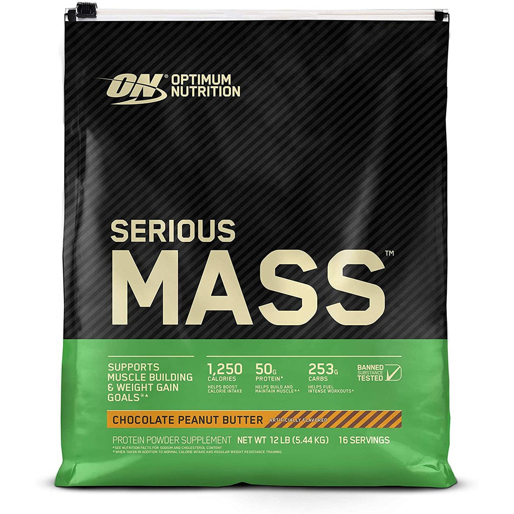 Optimum Nutrition, Serious Mass, 6 lb (2.7 kg) - Ultimate Sup Singapore