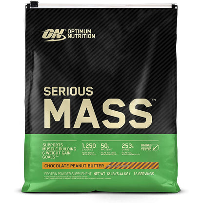 Optimum Nutrition, Serious Mass, 6 lb (2.7 kg) - Ultimate Sup Singapore