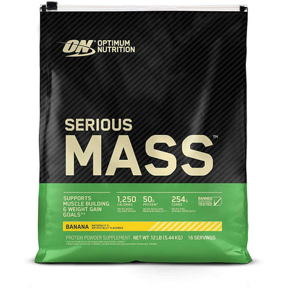 Optimum Nutrition, Serious Mass, 6 lb (2.7 kg) - Ultimate Sup Singapore