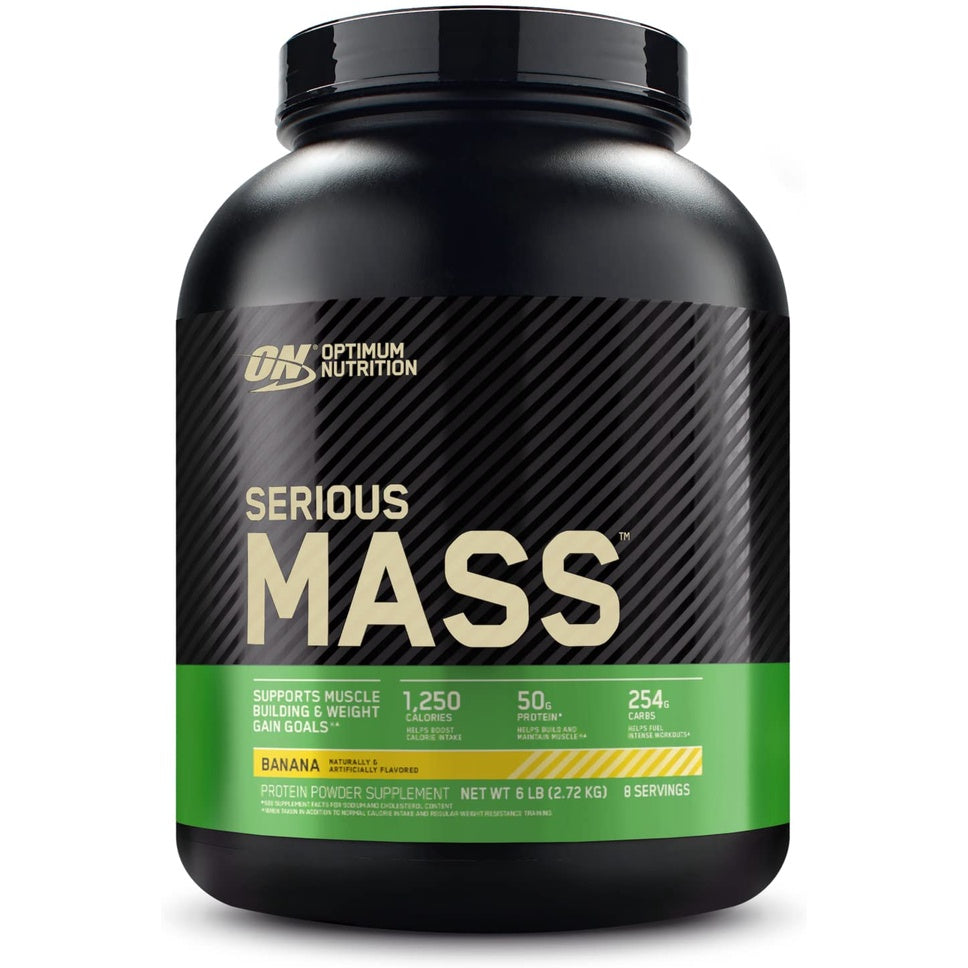 Optimum Nutrition, Serious Mass, 6 lb (2.7 kg) - Ultimate Sup Singapore