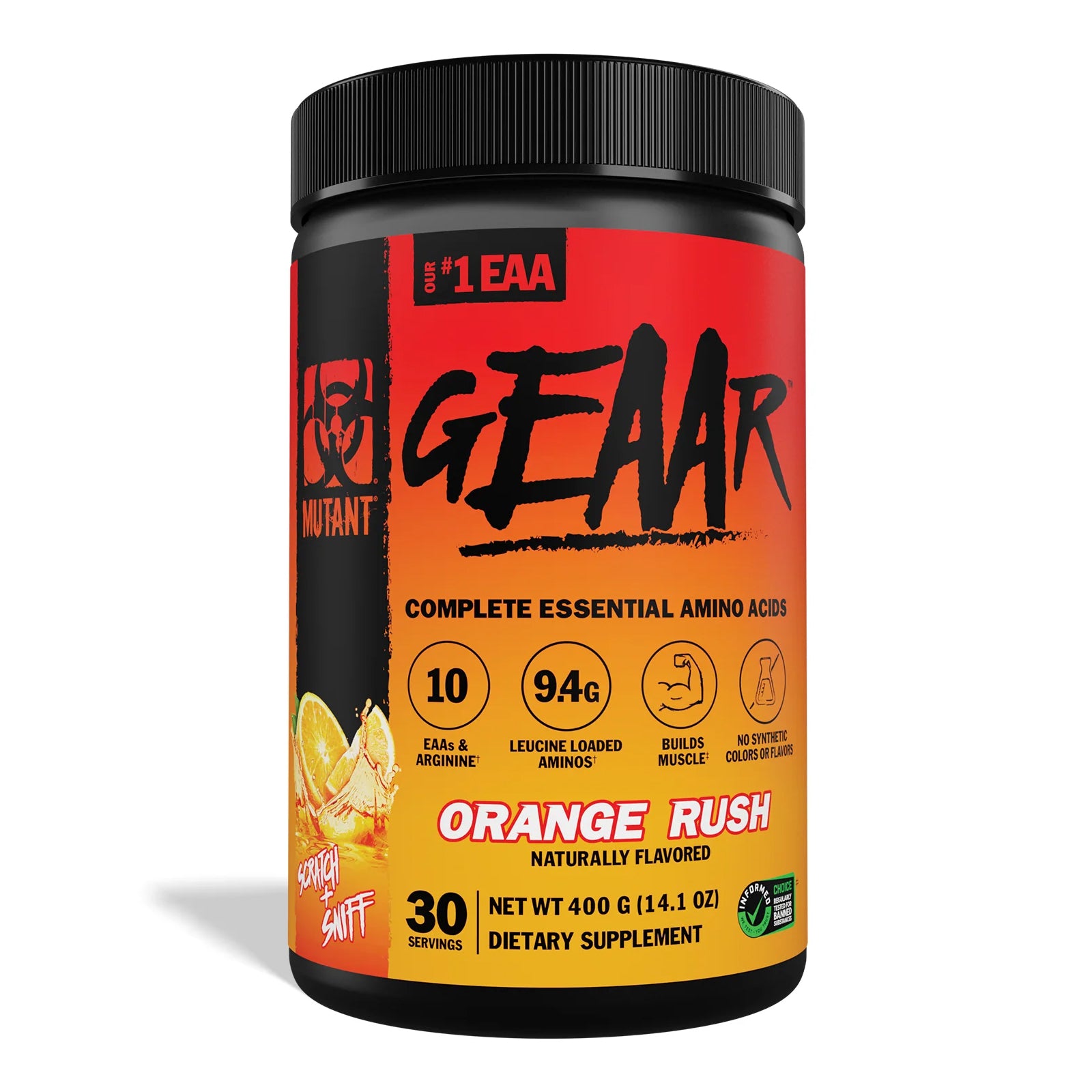 Mutant GEAAR, Complete Essential Amino Acid, 30 servings - Ultimate Sup Singapore