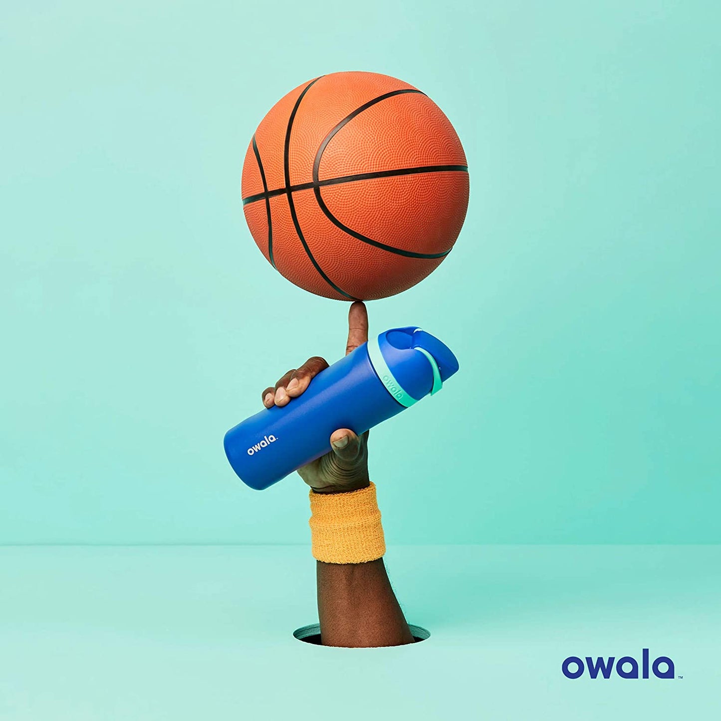 Owala, FreeSip Insulated Stainless Steel Blender Bottle w Locking Push Button Lid, 19oz - 24oz - 32oz - 40oz - Ultimate Sup Singapore