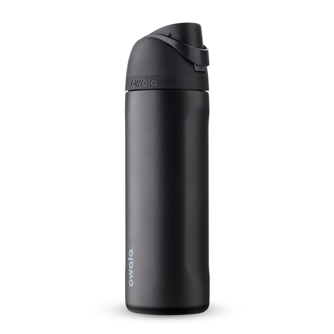 Owala, FreeSip Insulated Stainless Steel Blender Bottle w Locking Push Button Lid, 19oz - 24oz - 32oz - 40oz - Ultimate Sup Singapore
