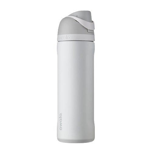 Owala, FreeSip Insulated Stainless Steel Blender Bottle w Locking Push Button Lid, 19oz - 24oz - 32oz - 40oz - Ultimate Sup Singapore