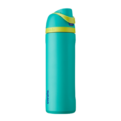 Owala, FreeSip Insulated Stainless Steel Blender Bottle w Locking Push Button Lid, 19oz - 24oz - 32oz - 40oz - Ultimate Sup Singapore