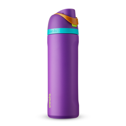 Owala, FreeSip Insulated Stainless Steel Blender Bottle w Locking Push Button Lid, 19oz - 24oz - 32oz - 40oz - Ultimate Sup Singapore