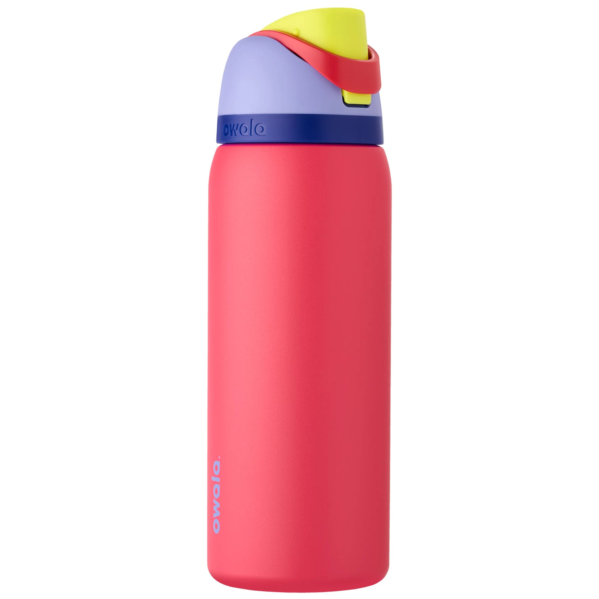 Owala, FreeSip Insulated Stainless Steel Blender Bottle w Locking Push Button Lid, 19oz - 24oz - 32oz - 40oz - Ultimate Sup Singapore