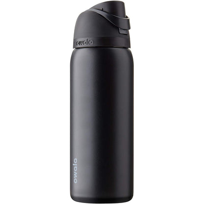 Owala, FreeSip Insulated Stainless Steel Blender Bottle w Locking Push Button Lid, 19oz - 24oz - 32oz - 40oz - Ultimate Sup Singapore