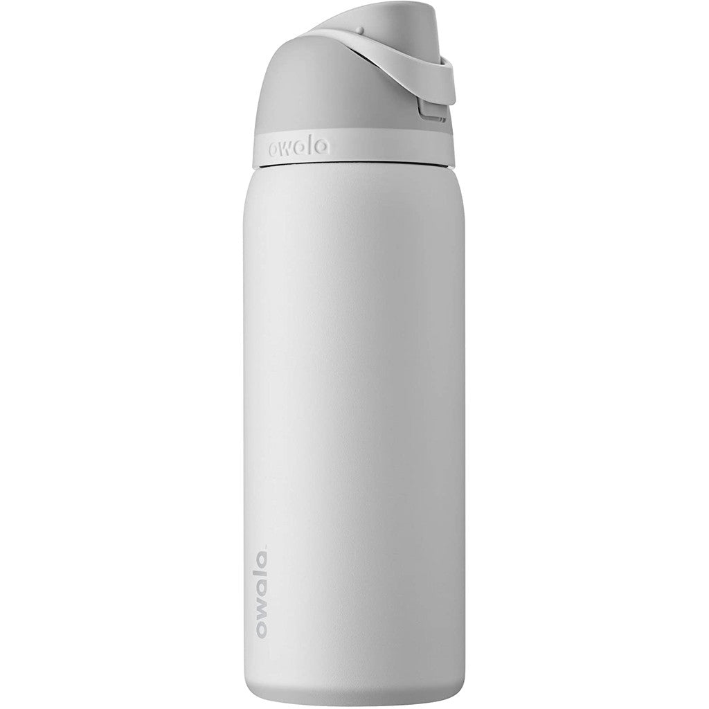 Owala, FreeSip Insulated Stainless Steel Blender Bottle w Locking Push Button Lid, 19oz - 24oz - 32oz - 40oz - Ultimate Sup Singapore