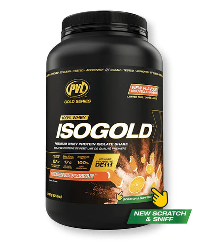PVL Gold Series, Iso Gold - Whey Protein Isolate, 2-5 lbs - Ultimate Sup Singapore