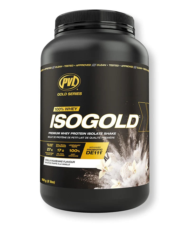 PVL Gold Series, Iso Gold - Whey Protein Isolate, 2-5 lbs - Ultimate Sup Singapore