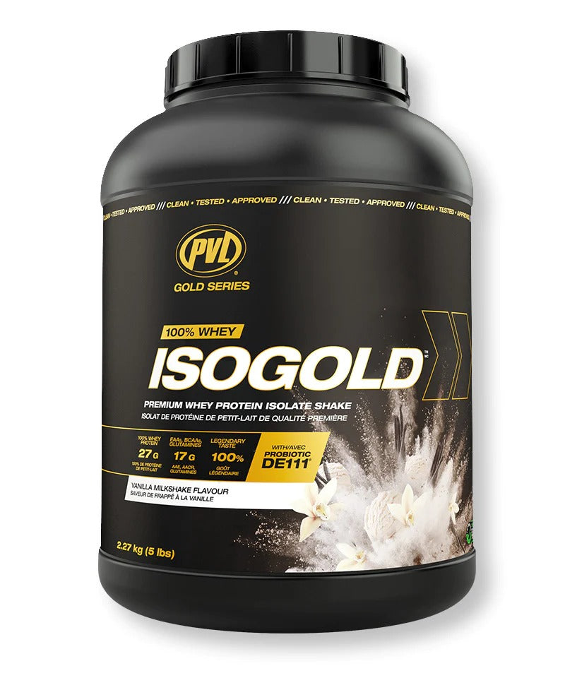 PVL Gold Series, Iso Gold - Whey Protein Isolate, 2-5 lbs - Ultimate Sup Singapore