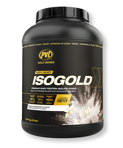 PVL Gold Series, Iso Gold - Whey Protein Isolate, 2-5 lbs - Ultimate Sup Singapore