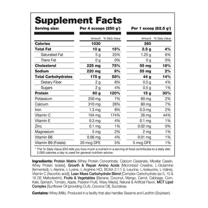 Perfect Sports, Hulk Clean Mass Gainer, 10lb - Ultimate Sup Singapore
