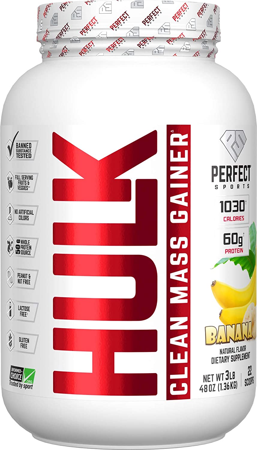 Perfect Sports, Hulk Clean Mass Gainer, 10lb - Ultimate Sup Singapore