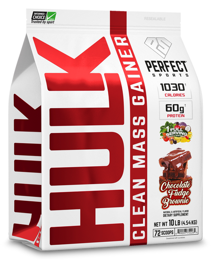 Perfect Sports, Hulk Clean Mass Gainer, 10lb - Ultimate Sup Singapore