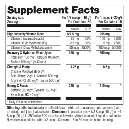 Perfect Sports, iPrep Advanced Pre-Workout, 30sers - Ultimate Sup Singapore
