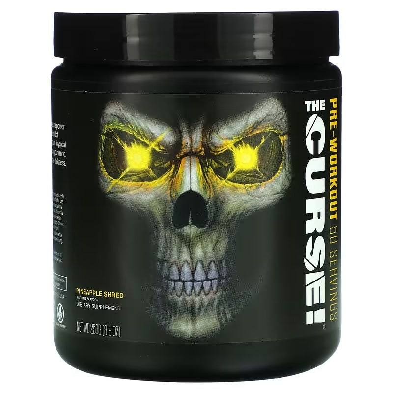 JNX Sports, The Curse! Pre Workout Supplement, 8.8 oz (250 g), pinapple shred