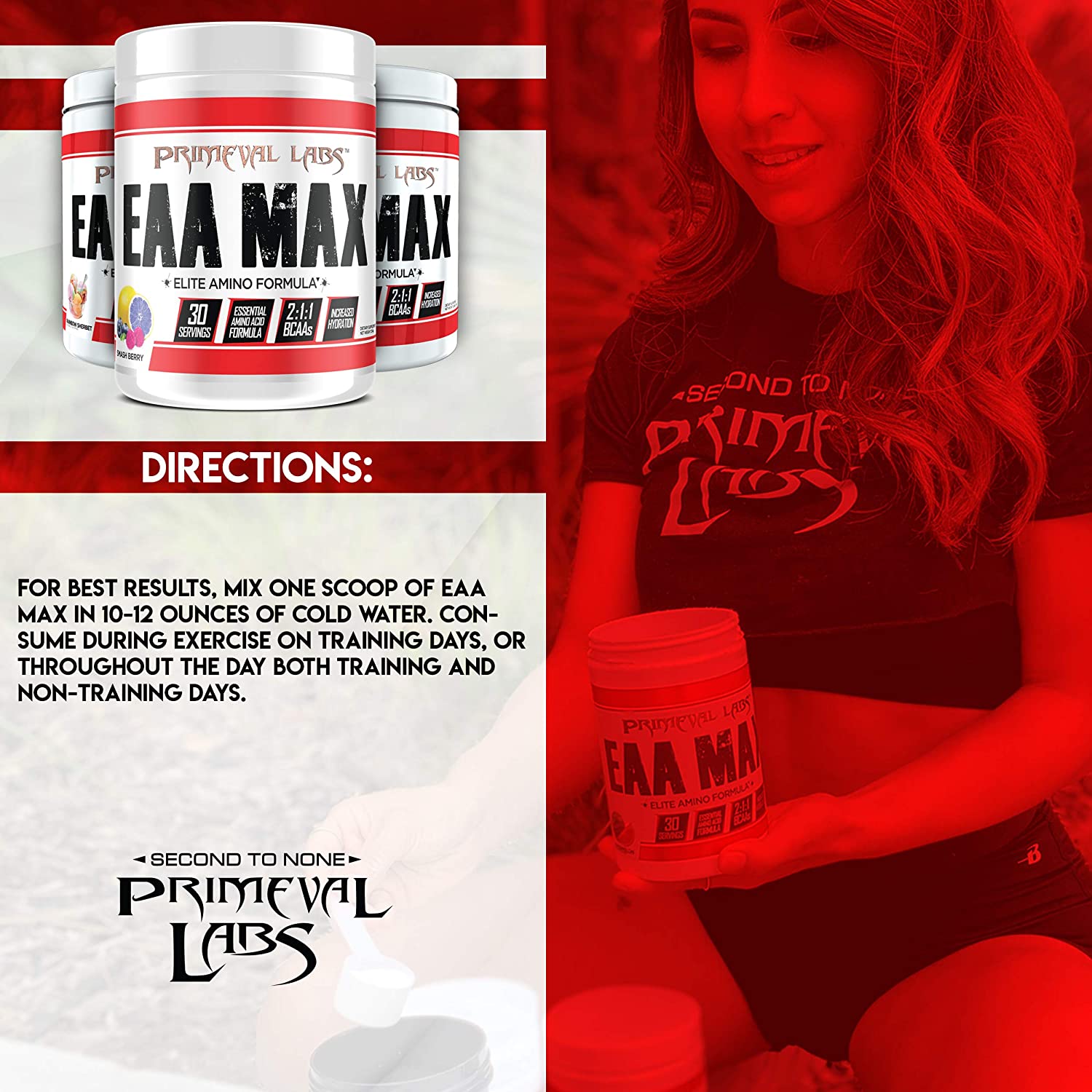 Primeval Labs, EAA Max Energy, 30 Sers - Ultimate Sup Singapore