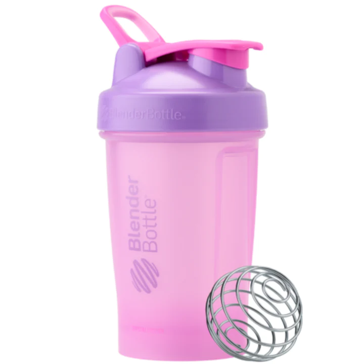 Blender Bottle, Protein Shaker, Water Bottle, Classic With Loop Version 2, 20oz - Ultimate Sup Singapore