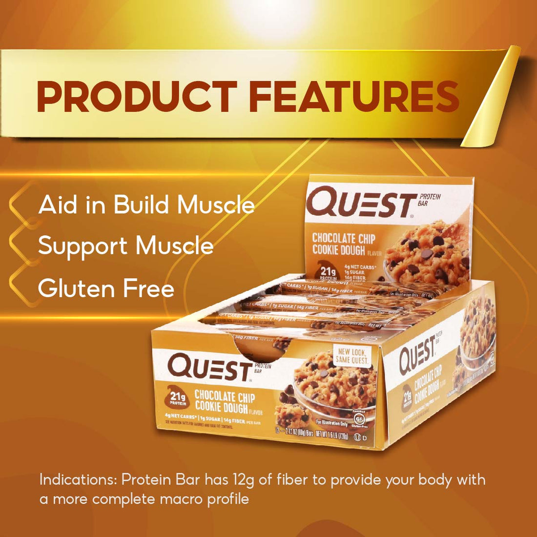 Quest Nutrition, Protein Bar – 12 Bars - Ultimate Sup Singapore