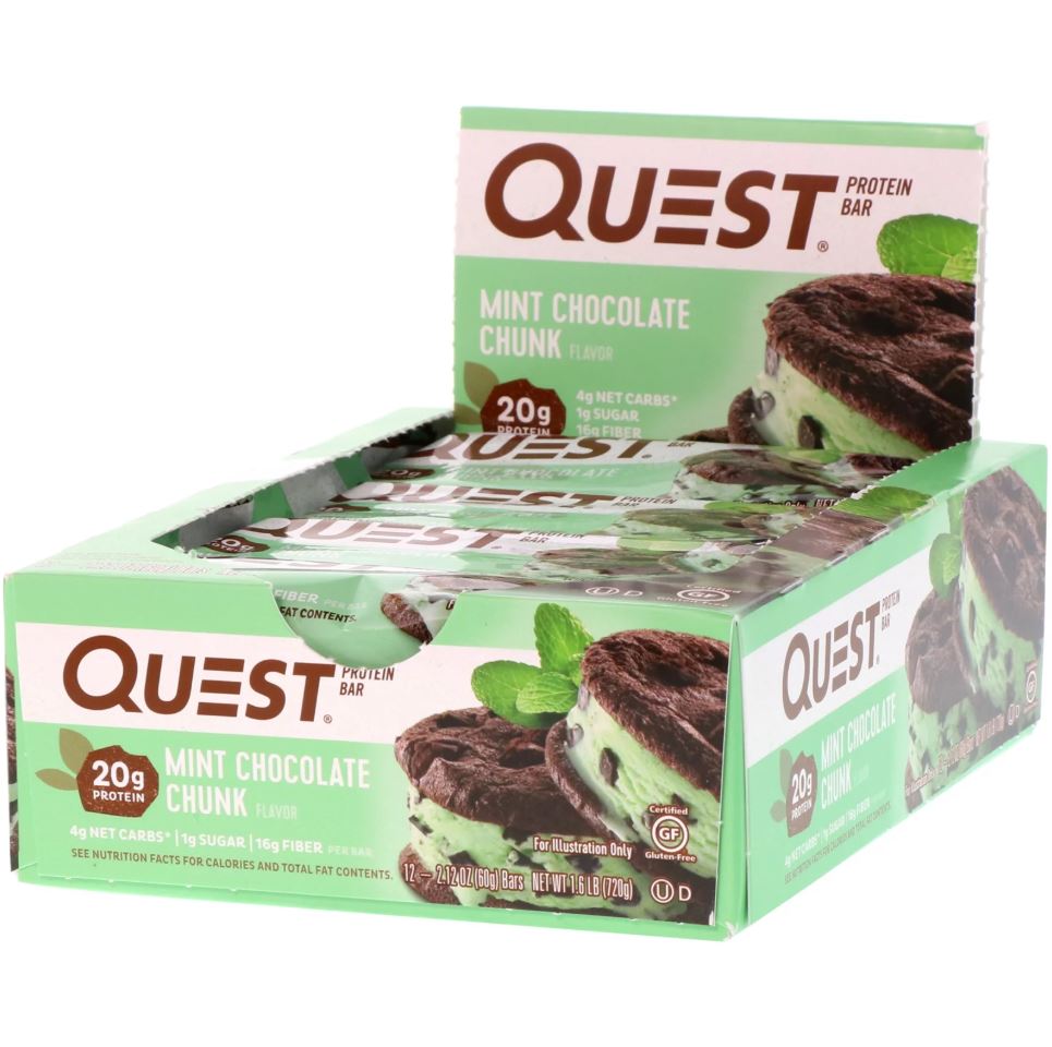 Quest Nutrition, Protein Bar – 12 Bars - Ultimate Sup Singapore