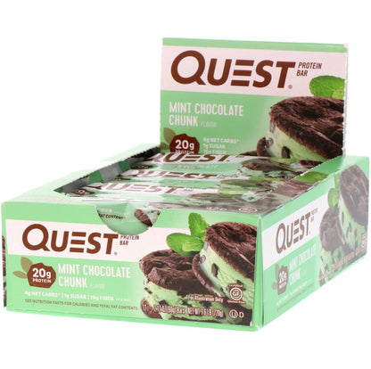 Quest Nutrition, Protein Bar – 12 Bars - Ultimate Sup Singapore