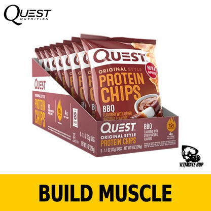 Quest Nutrition, Protein Chips, 3 Packs - 8 Packs, 32g Each - Ultimate Sup Singapore