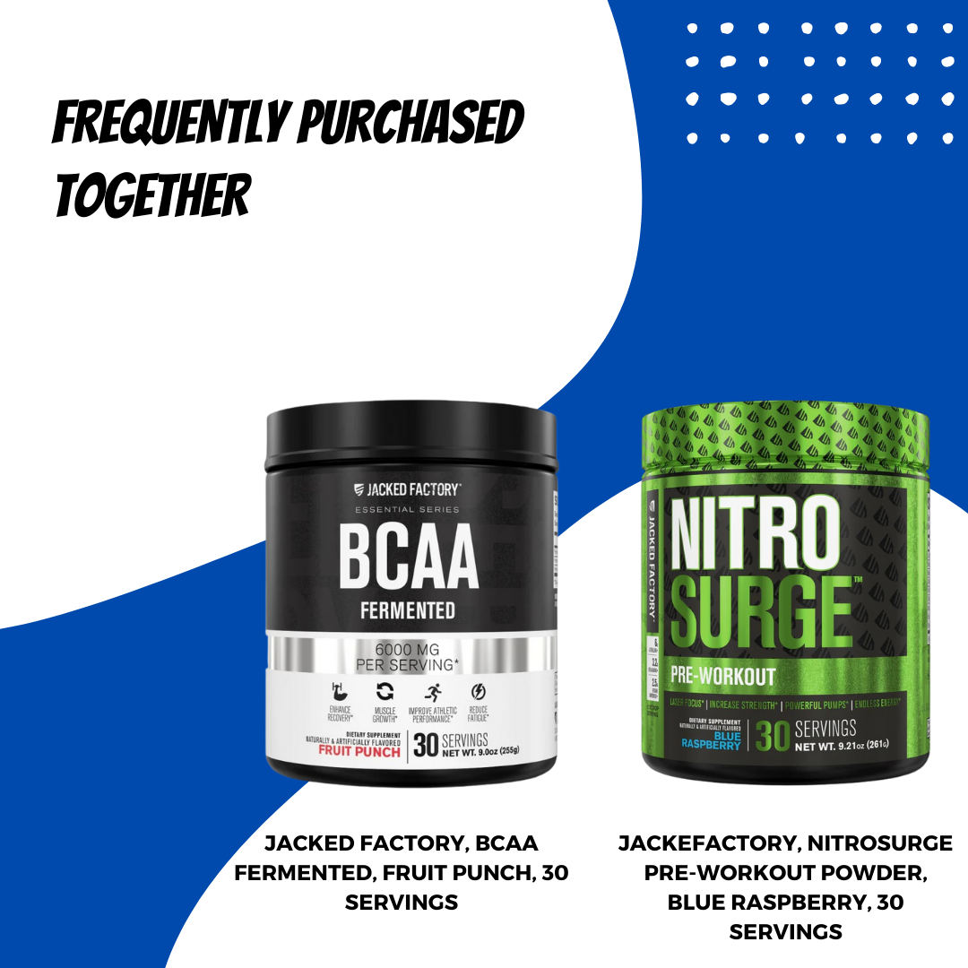 Jacked Factory, BCAA Fermented, 30 Servings - Ultimate Sup Singapore