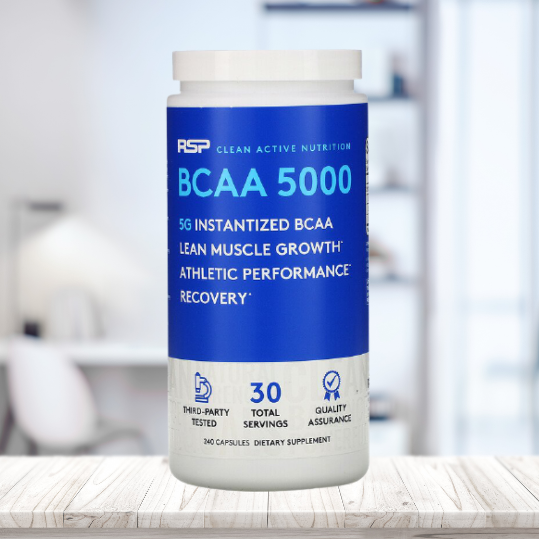 RSP Nutrition, BCAA 5000, 240 Caps - Ultimate Sup Singapore