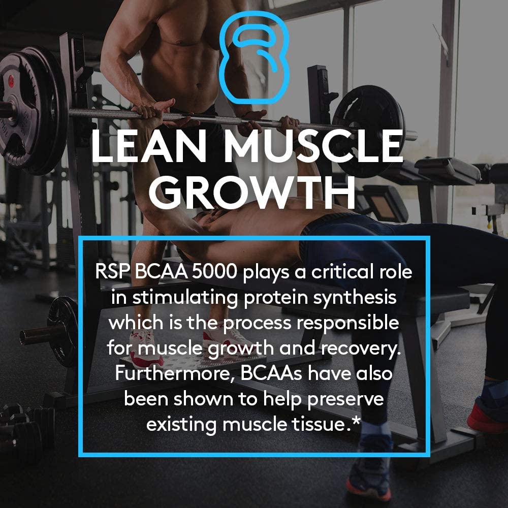 RSP Nutrition, BCAA 5000, 240 Caps - Ultimate Sup Singapore