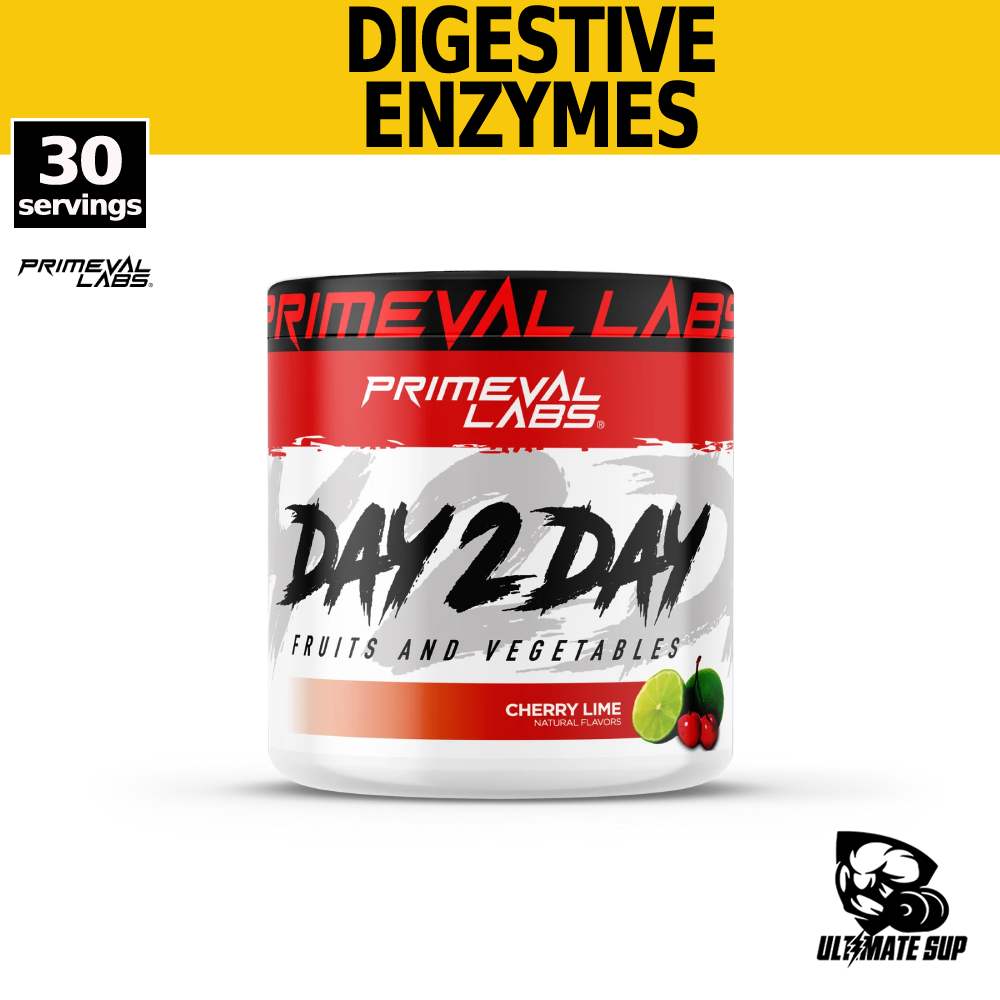 Primeval Labs, Day2Day, Multivitamin, Gluten Free, Energizer &  Recovery, Healthy Living, 30 Servings - Ultimate Sup Singapore