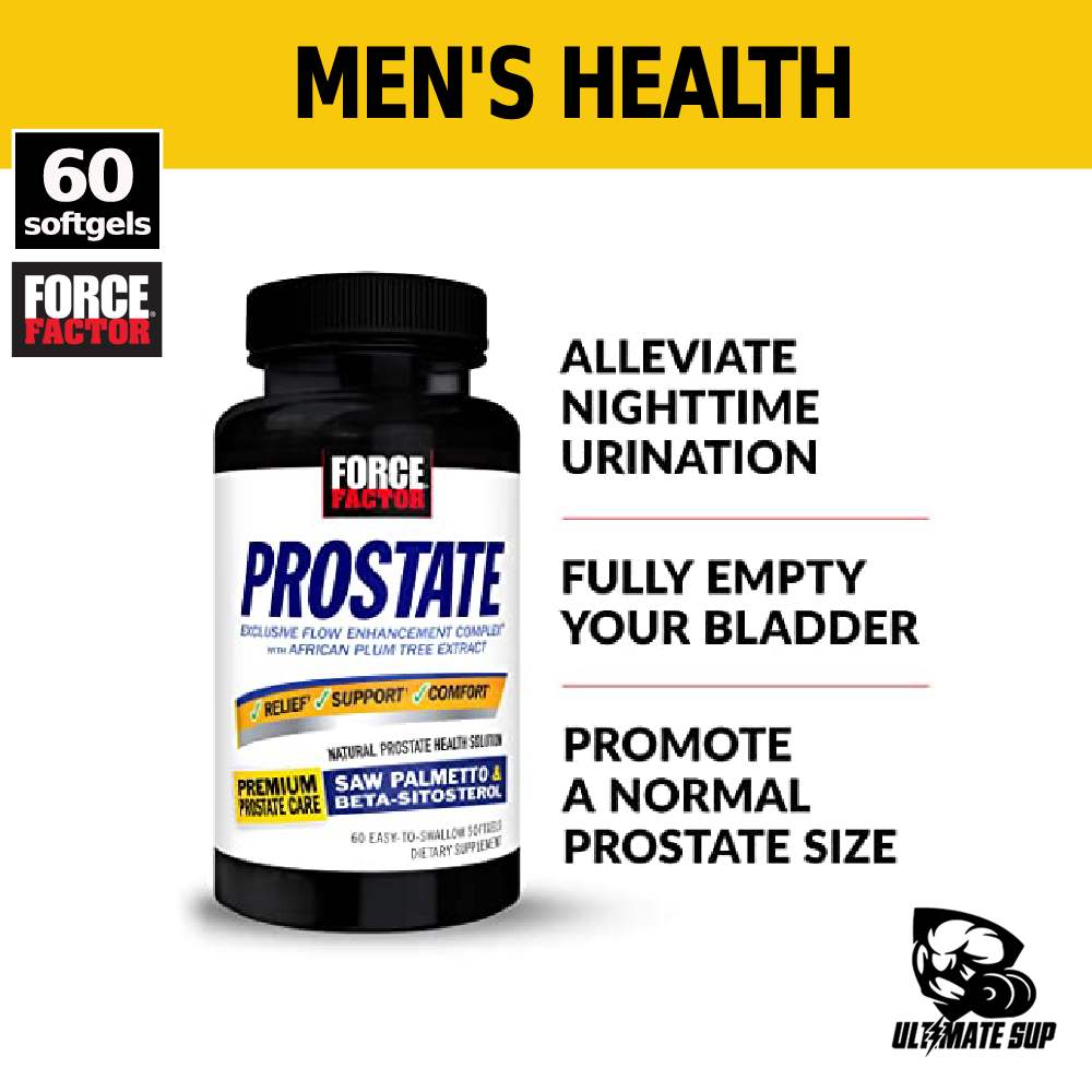 Force Factor, Prostate, 60 Softgels - Ultimate Sup Singapore