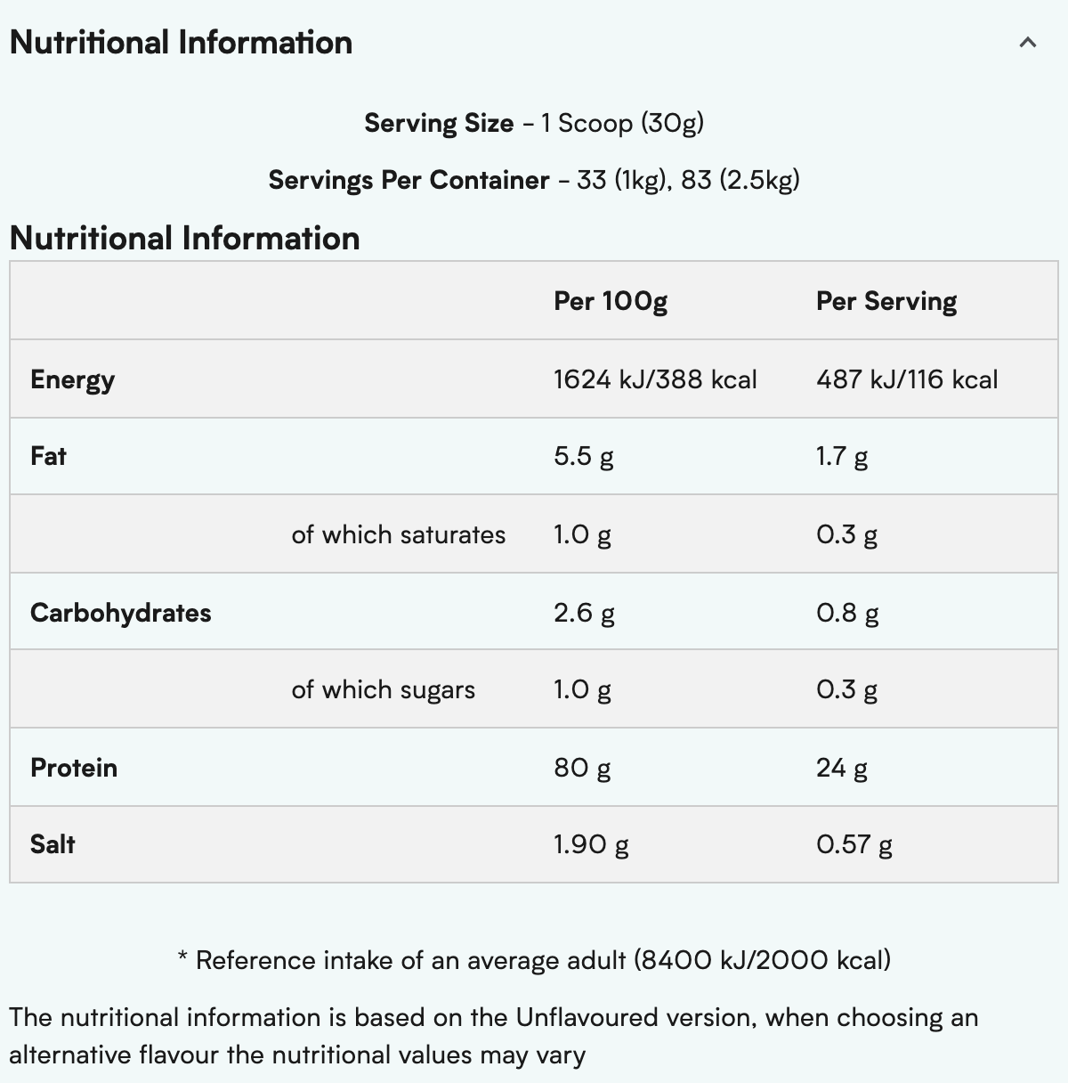 MyProtein Pea Protein Isolate | Plant Based Protein | NO Soy & Dairy | Sugar Free | For Vegans and Vegetarians - Ultimate Sup Singapore