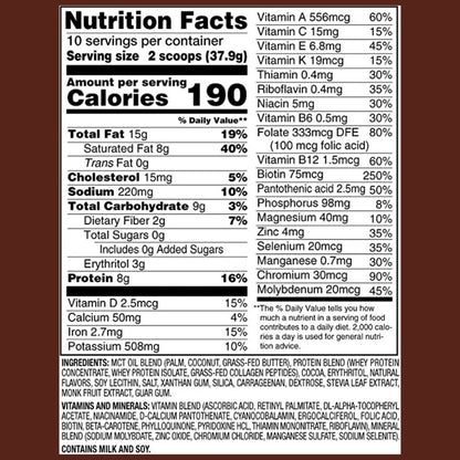 SlimFast Keto Meal Shake | Keto Shake Mixes | Meal Replacement Shake | Protein Powder | 380g - Ultimate Sup Singapore
