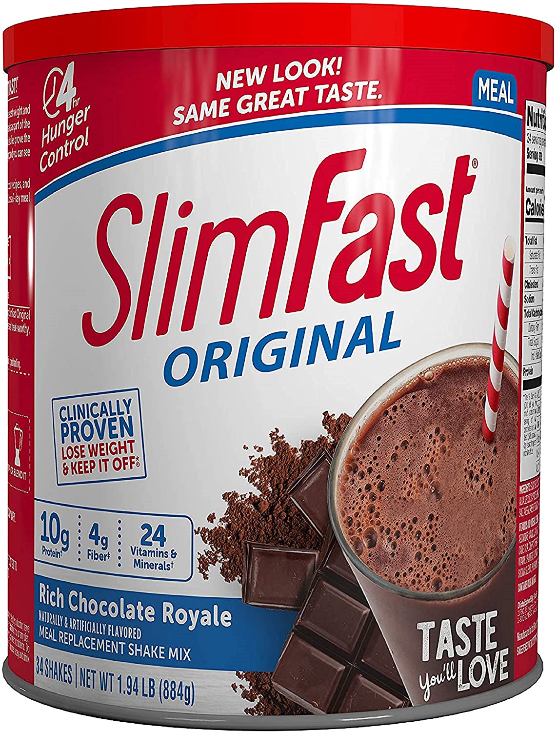 SlimFast Original & Diabetic Meal Replacement Shake, Lose Weight, Vitamin, Protein, Fiber & Mineral 364g - 884g - Ultimate Sup Singapore