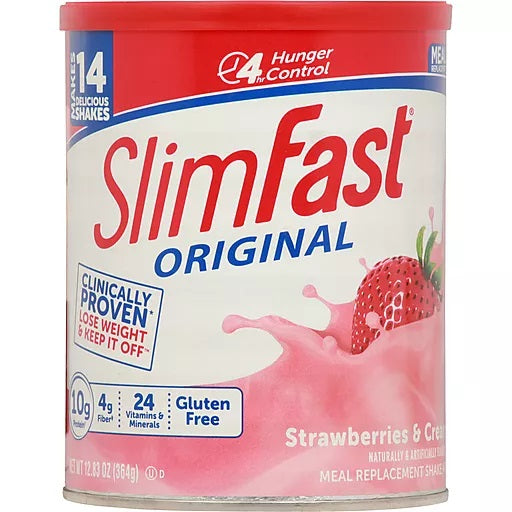 SlimFast Original & Diabetic Meal Replacement Shake, Lose Weight, Vitamin, Protein, Fiber & Mineral 364g - 884g - Ultimate Sup Singapore
