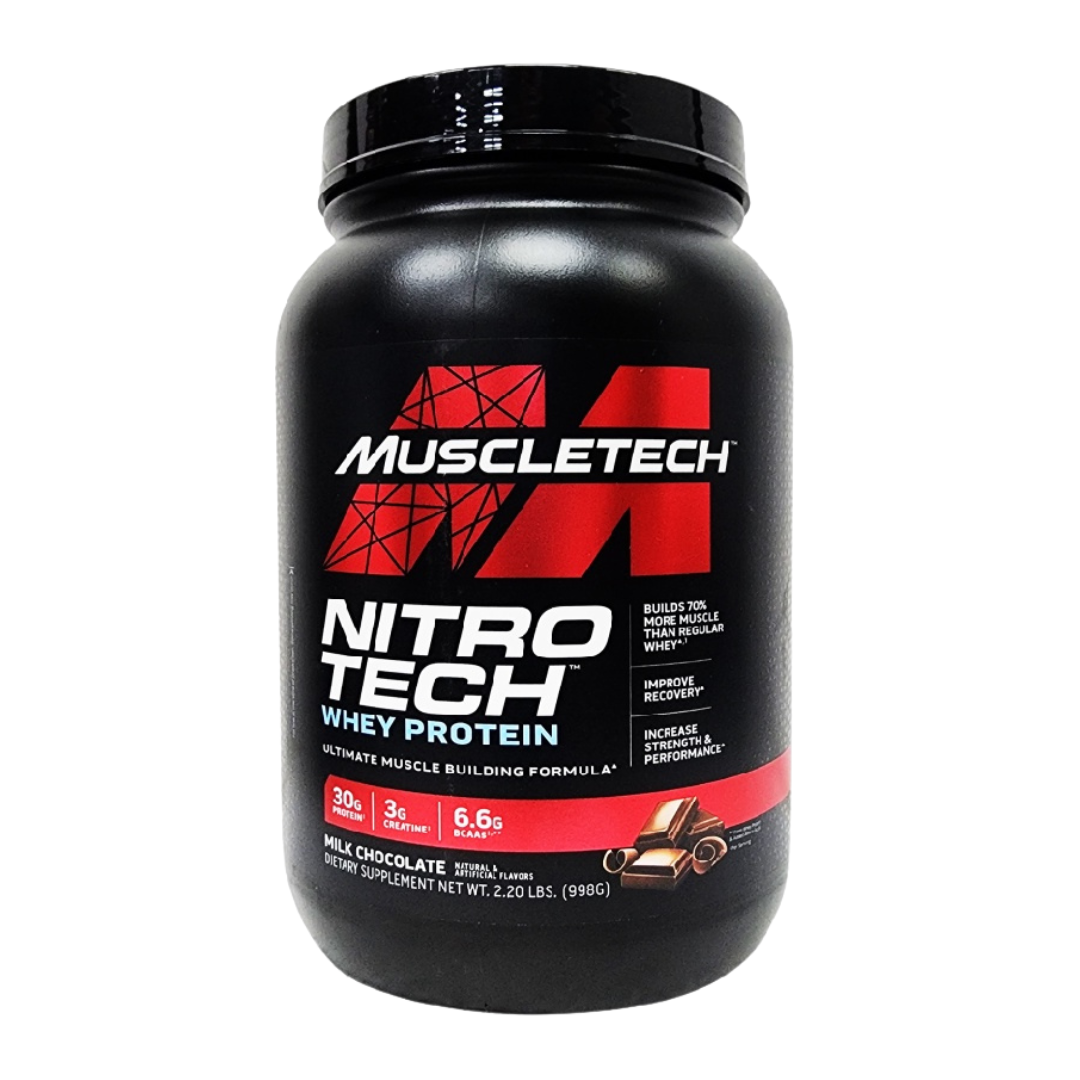 Muscletech, Nitro Tech, Whey Protein, 2lbs / 4lbs / 10lbs - Ultimate Sup Singapore