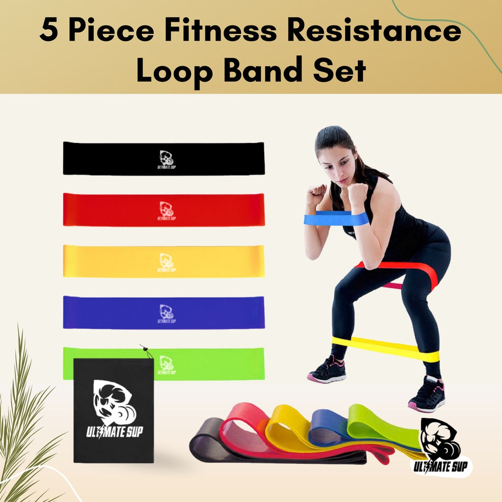 Ultimate Sup, 11pcs Premium Resistance Band Set - Ultimate Sup Singapore