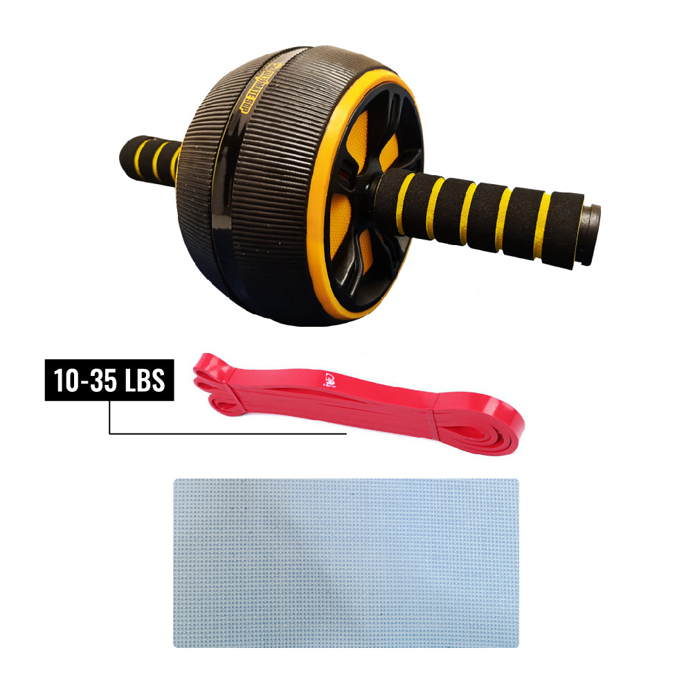Ultimate Sup Abs Roller | Ab Wheel | Abdominal Training for Home Gym - Ultimate Sup Singapore