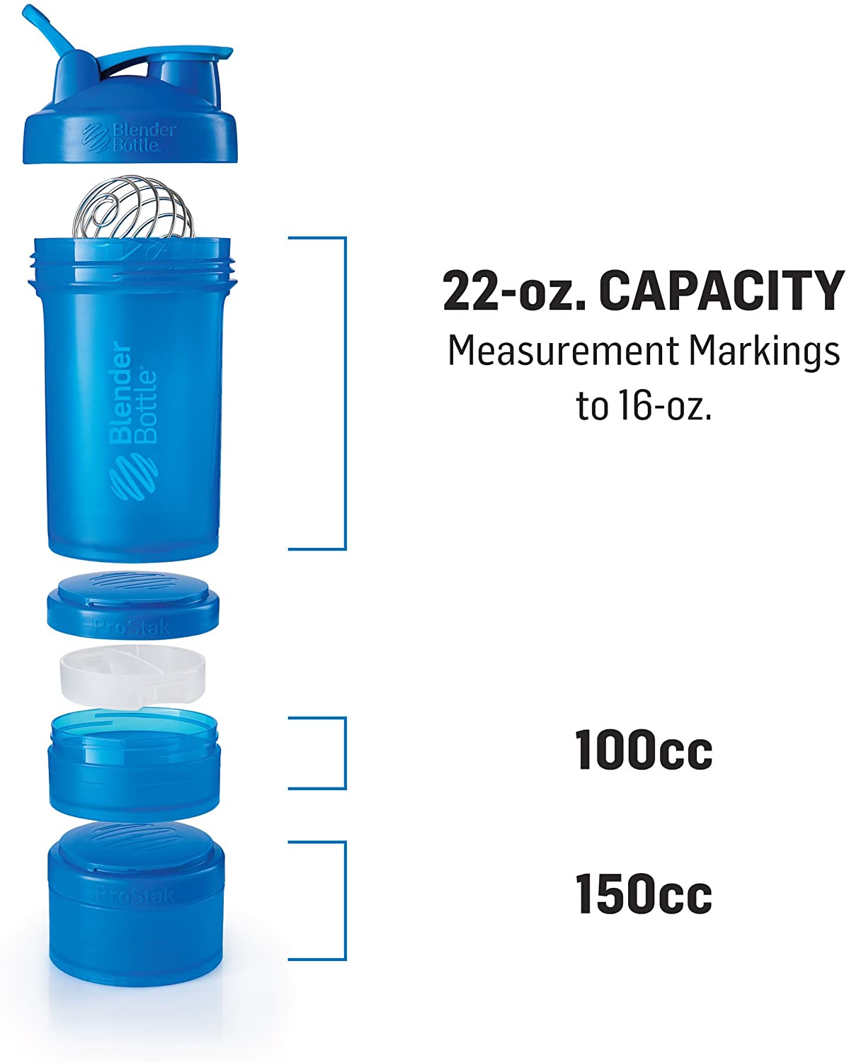 Ultimate Sup, Blender Bottle, ProStak, 22oz - Ultimate Sup Singapore