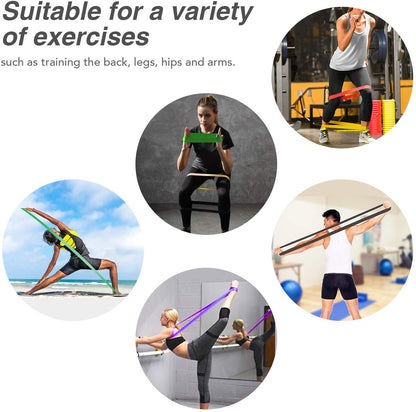 Ultimate Sup, Long Resistant Bands, 6 power levels (5-125 lbs) - Ultimate Sup Singapore