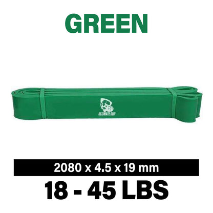 Ultimate Sup, Long Resistant Bands, 6 power levels (5-125 lbs) - Ultimate Sup Singapore