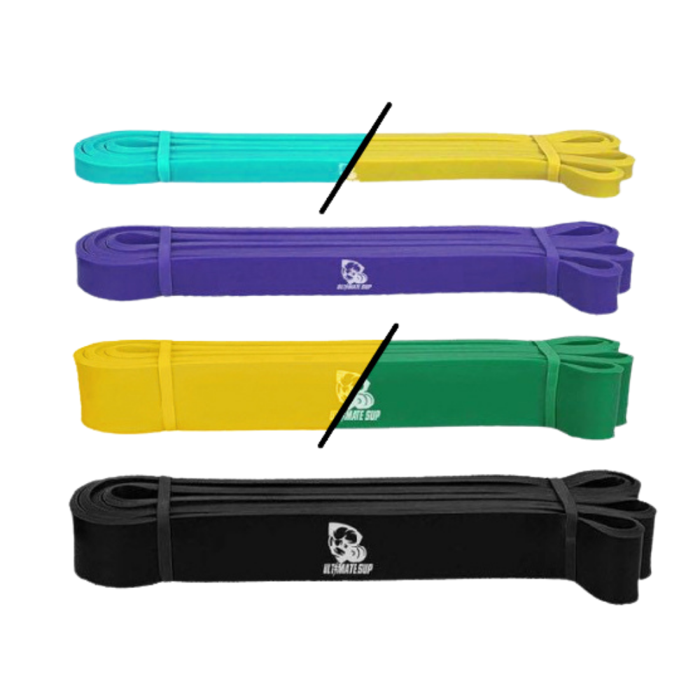 Ultimate Sup, Long Resistant Bands, 6 power levels (5-125 lbs) - Ultimate Sup Singapore