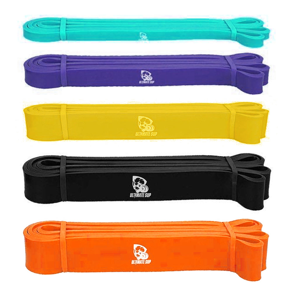 Ultimate Sup, Long Resistant Bands, 6 power levels (5-125 lbs) - Ultimate Sup Singapore
