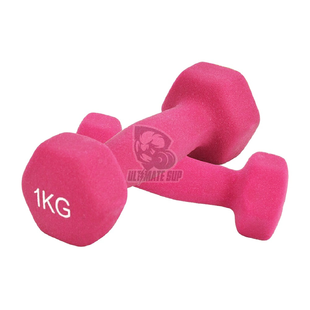 UltimateSup, Neoprene Dumbbell Set, 1-7kg - Ultimate Sup Singapore