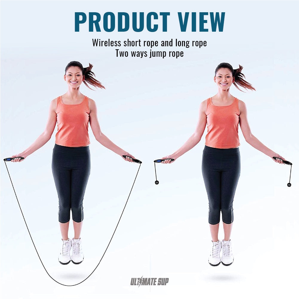 UltimateSup, Wireless Skipping Rope, 1 pair - Ultimate Sup Singapore