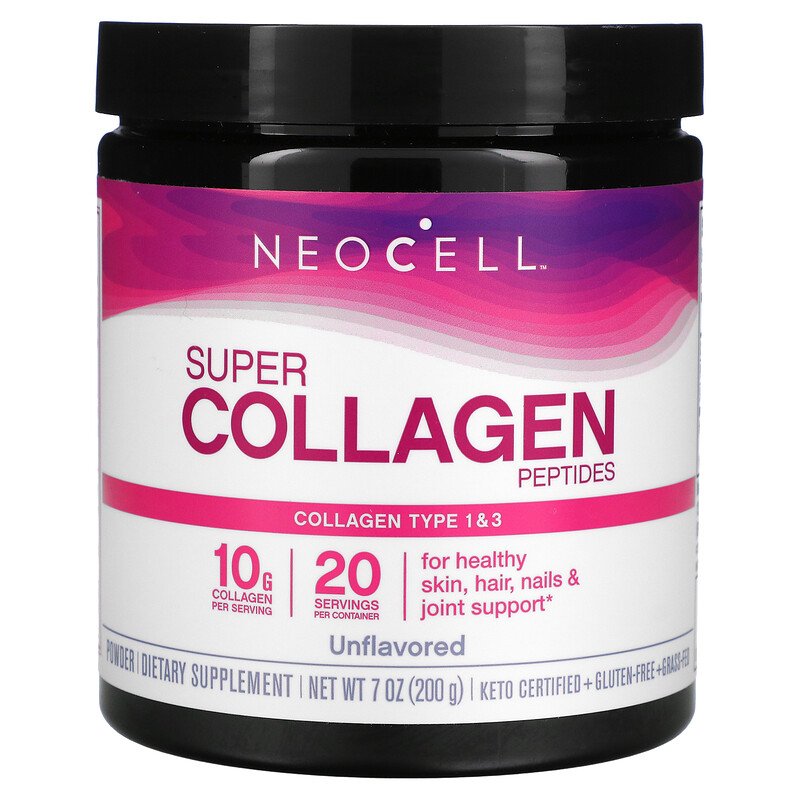 Neocell, Super Collagen, Type 1 & 3, 200g - Ultimate Sup Singapore