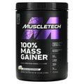 Muscletech, 100% Mass Gainer, Chocolate Fudge Brownie, 5.15 lbs (2.33 kg) - Ultimate Sup Singapore