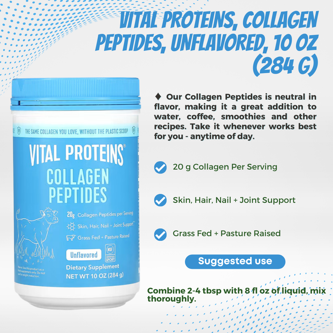Vital Proteins, Collagen Peptides Powder, 284-567 gams - Ultimate Sup Singapore